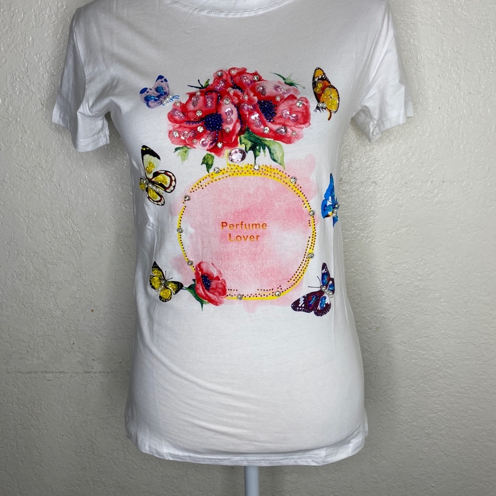Vinizbena T-Shirt size L Color white - Picture 8 of 11